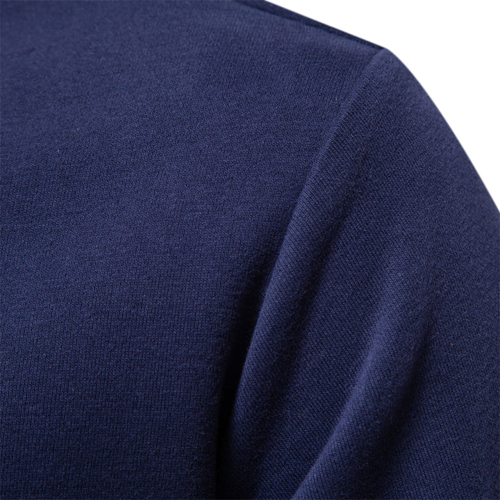 Polo Pullover for Men - Hudson-Blue-S-Nora Luxe