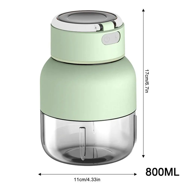 Portable 2-in-1 Blender and Juicer - BlendGo-Green-Nora Luxe