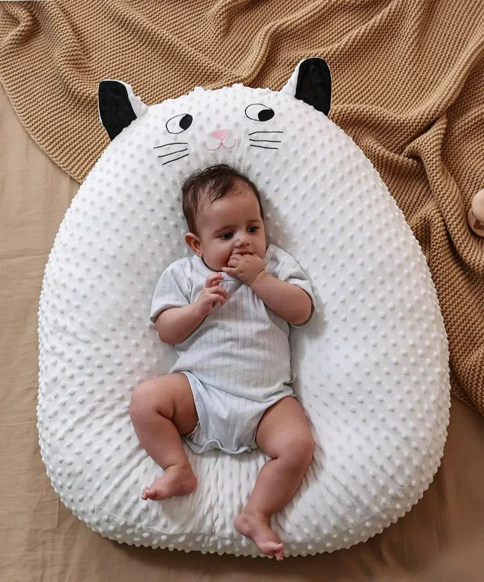 Portable Baby Nursing Pillow - ComfyCuddle-Nora Luxe