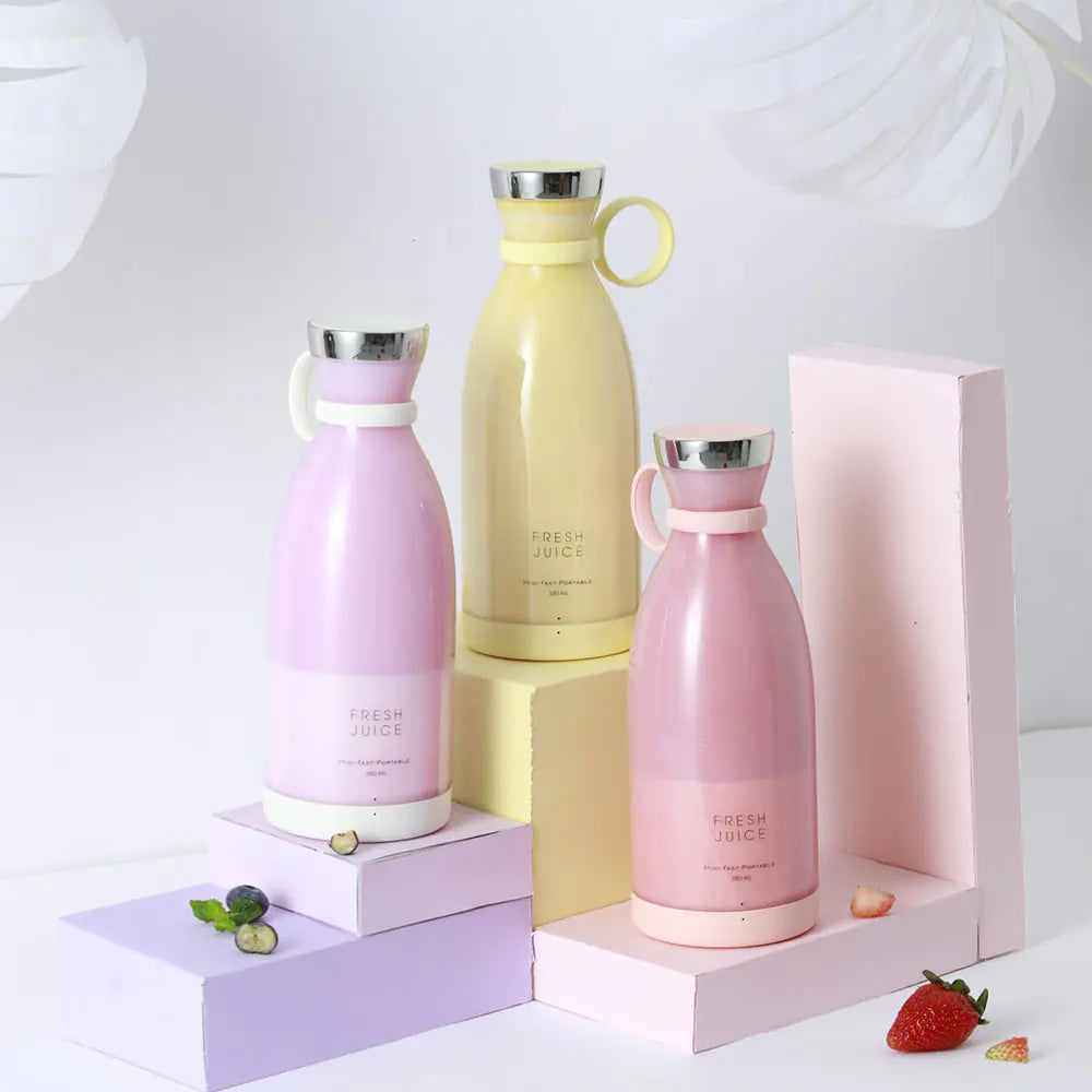 Portable Blender for On-the-Go - SmoothEase-Pink-Nora Luxe