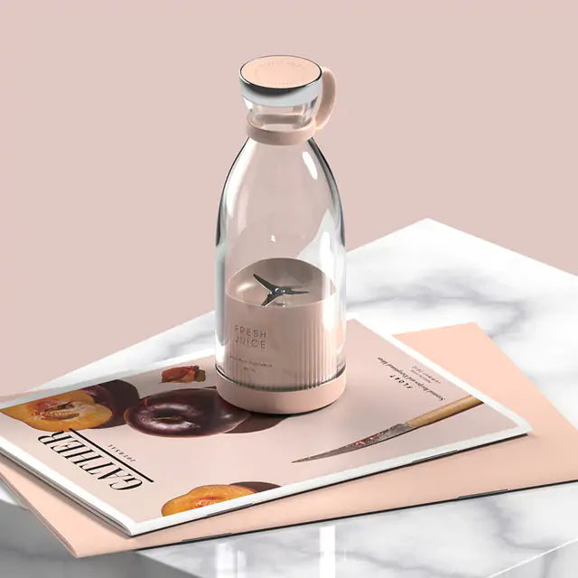 Portable Blender for On-the-Go - SmoothEase-Pink-Nora Luxe