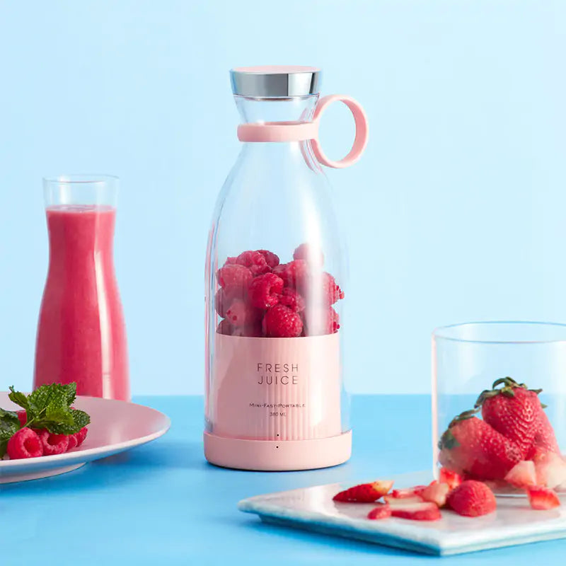 Portable Blender for On-the-Go - SmoothEase-Pink-Nora Luxe