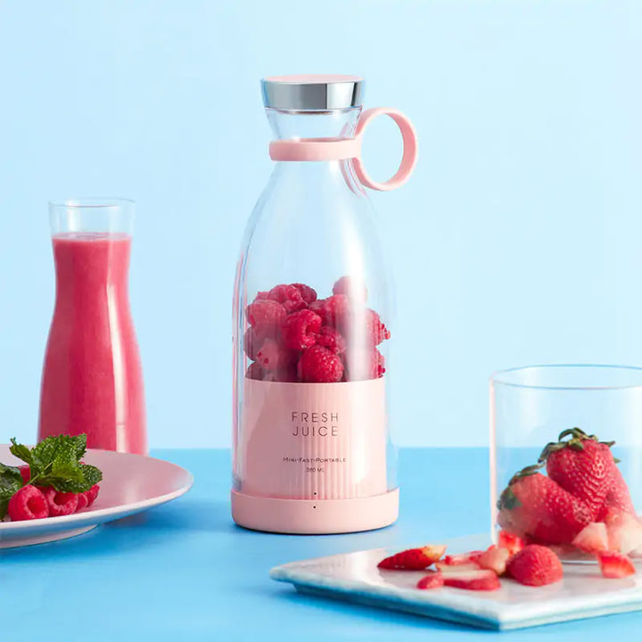 Portable Blender for On-the-Go - SmoothEase-Pink-Nora Luxe