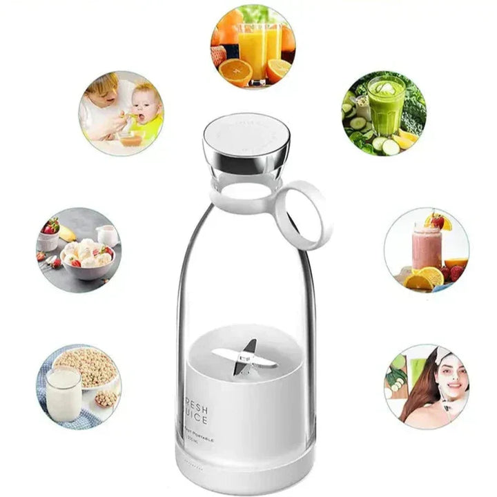 Portable Blender for On-the-Go - SmoothEase-Pink-Nora Luxe