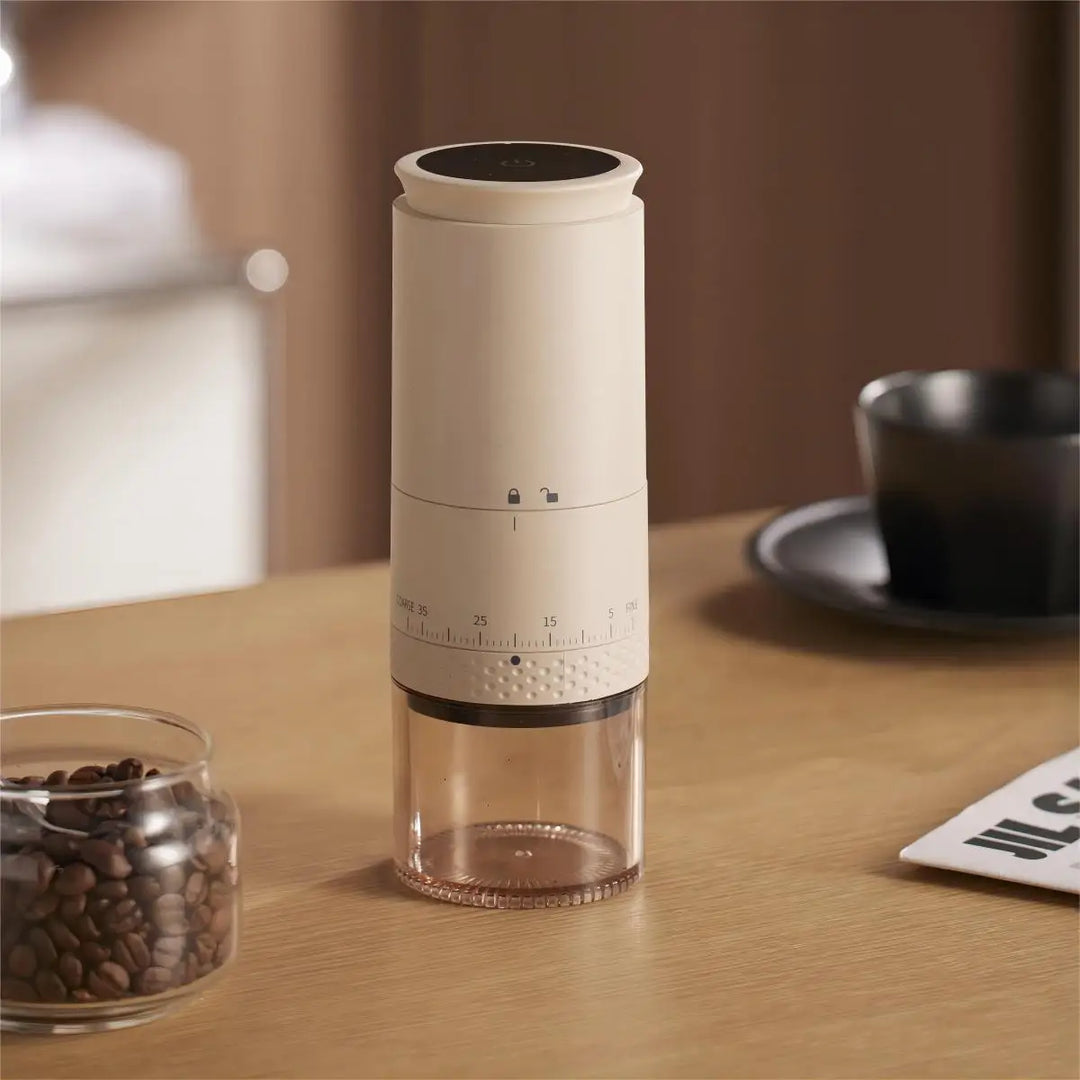 Portable Electric Coffee Grinder - BeanBuddy-Black-Nora Luxe