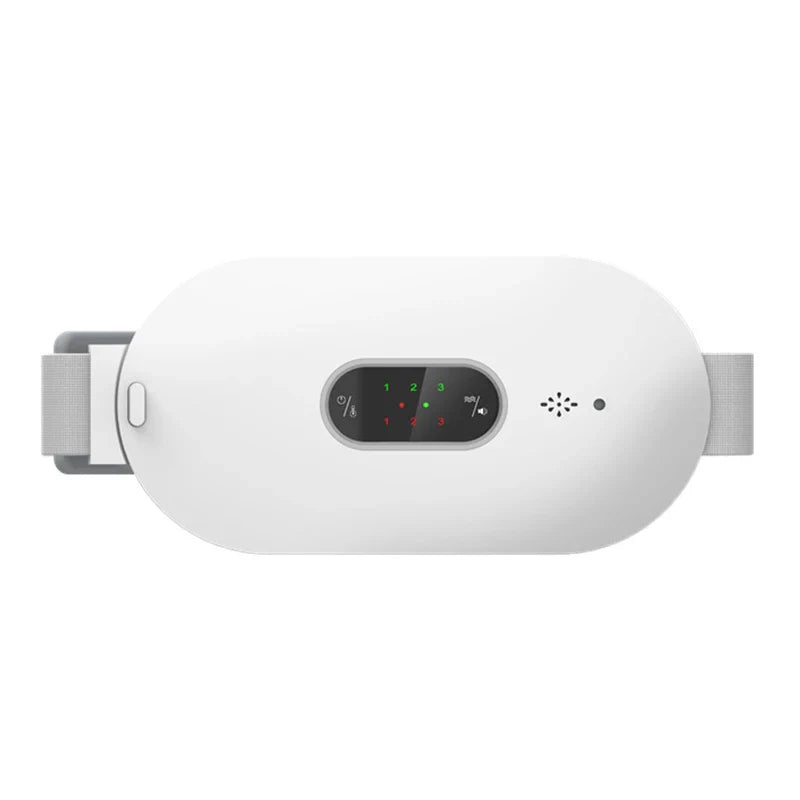 Portable Electric Massage and Heating Cushion - Womon-White-Nora Luxe