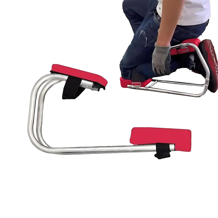 Portable Garden Kneeler and Stool - GardenEase Duo-Black-Nora Luxe