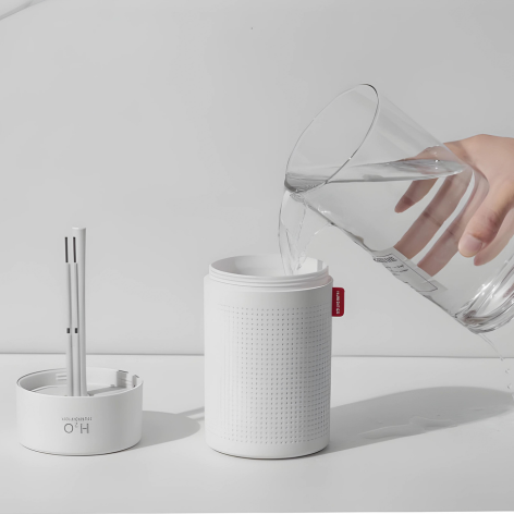 Portable Humidifier - AirWave-White-Nora Luxe