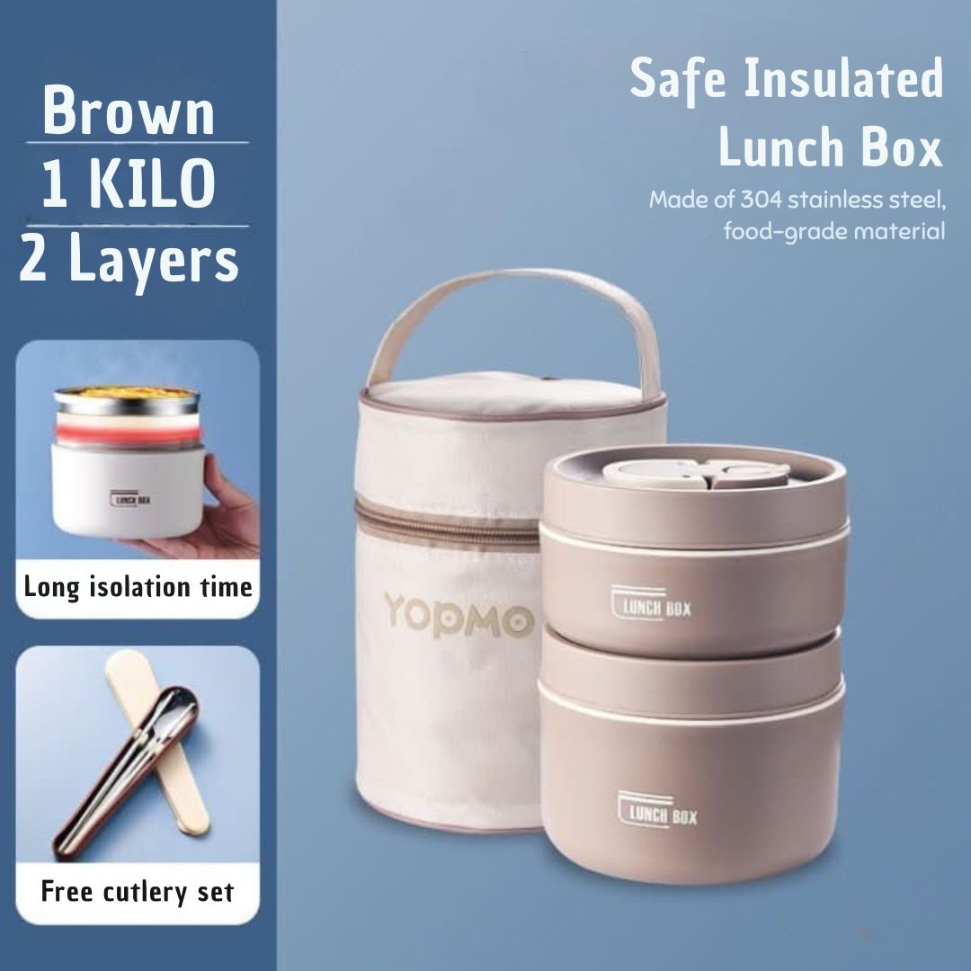 Portable Insulated Meal Container Set - LunchMate-White-2 dozen + bag + FREE cutlery set-Nora Luxe
