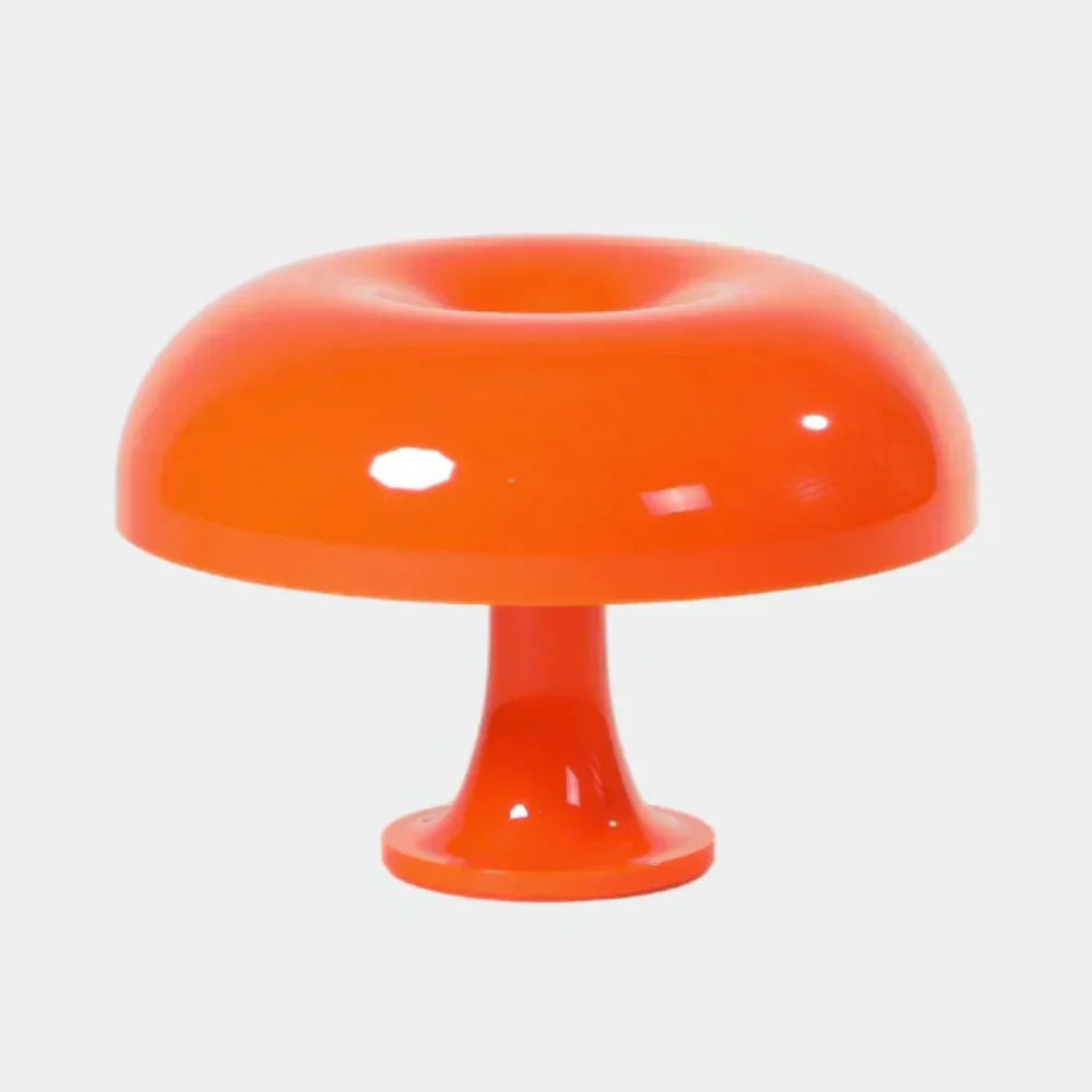 Portable & Luxury Mushroom Table Lamp - LumiShroom-Orange-Nora Luxe