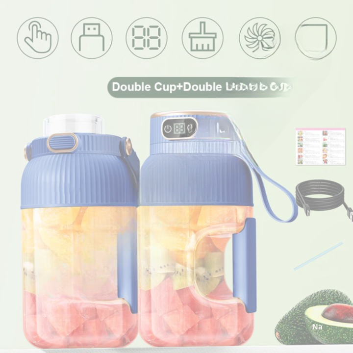Portable Multifunctional Blender - BlendMate-White-Nora Luxe