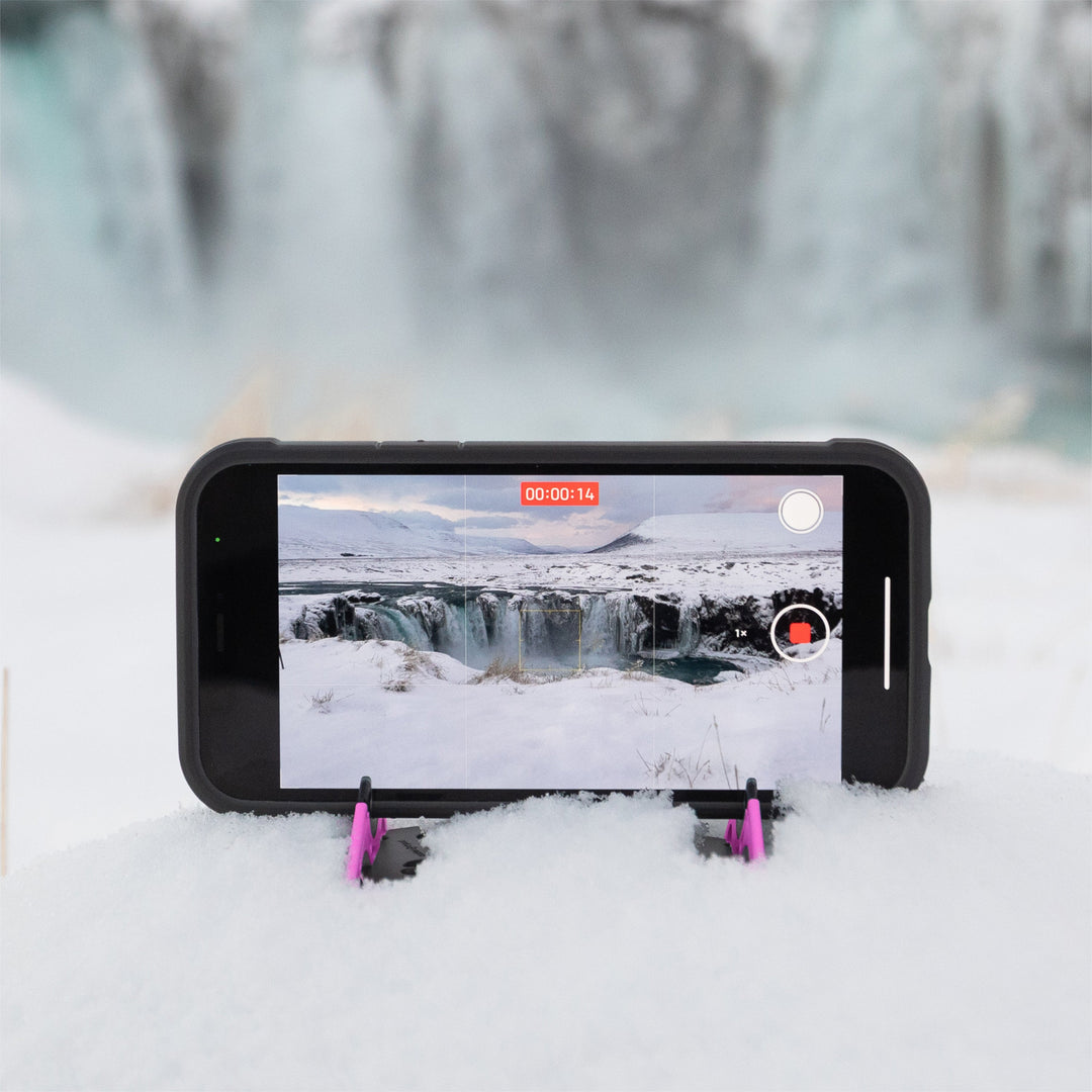 Portable Phone Tripod for Perfect Photos - SnapFold-Black-Nora Luxe