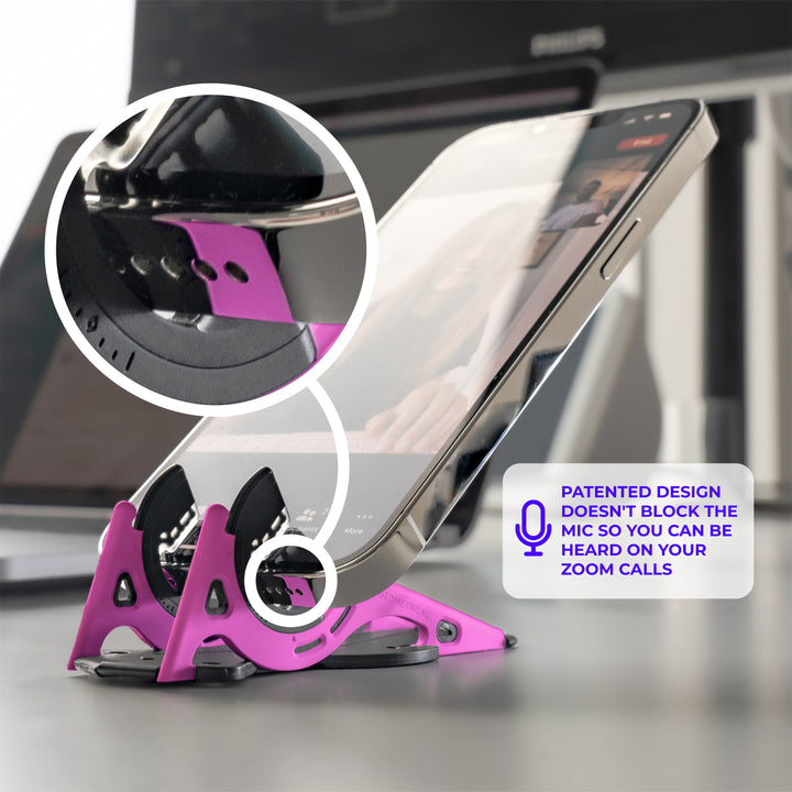 Portable Phone Tripod for Perfect Photos - SnapFold-Black-Nora Luxe