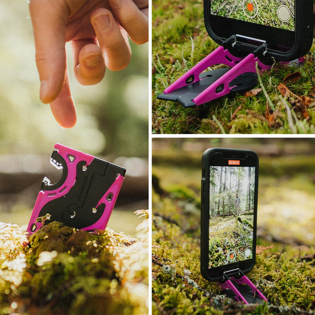 Portable Phone Tripod for Perfect Photos - SnapFold-Black-Nora Luxe