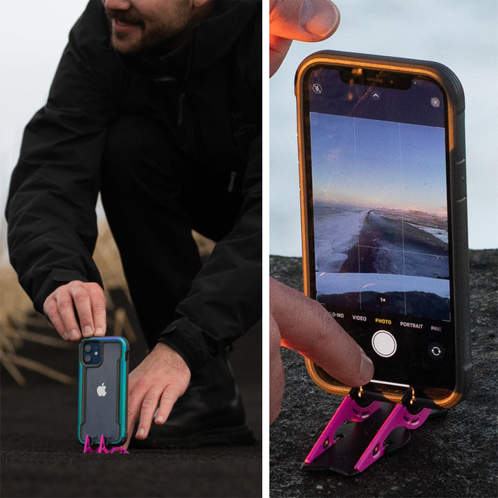 Portable Phone Tripod for Perfect Photos - SnapFold-Black-Nora Luxe