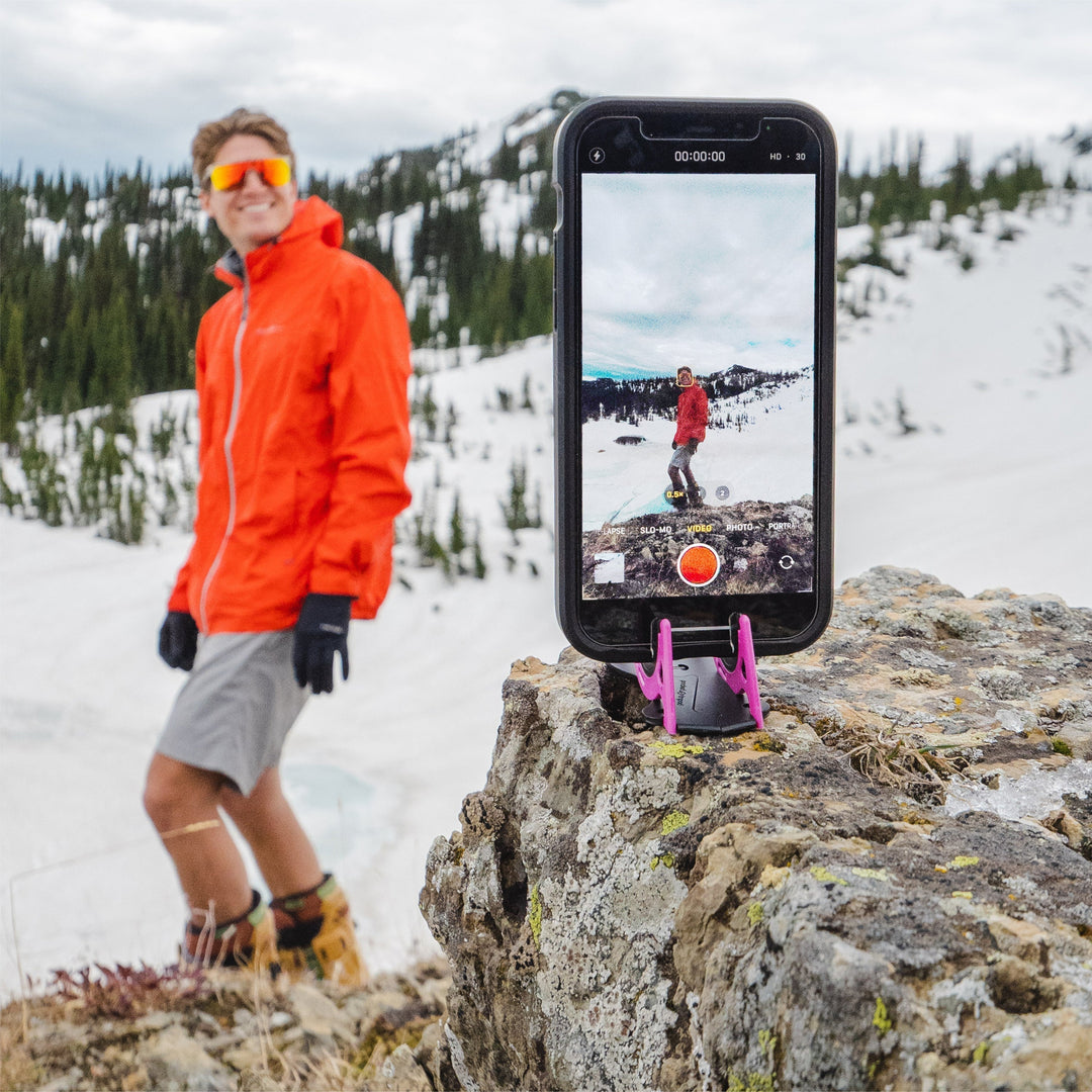 Portable Phone Tripod for Perfect Photos - SnapFold-Black-Nora Luxe