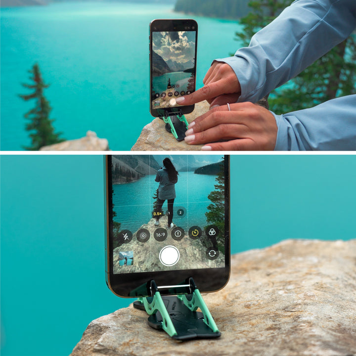 Portable Phone Tripod for Perfect Photos - SnapFold-Black-Nora Luxe
