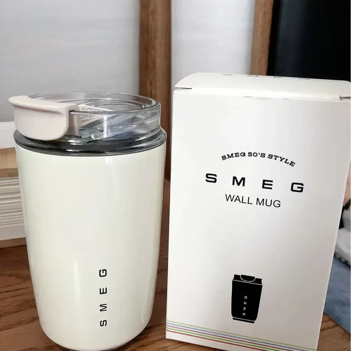 Portable Thermos Mug - ThermoGo-Nora Luxe