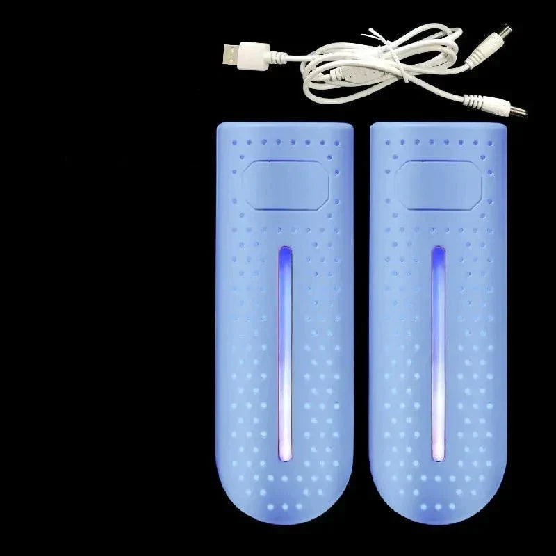 Portable UV Shoe Dryer and Sterilizer - ShoeFresh Pro-Blue USB UV lamp-Nora Luxe