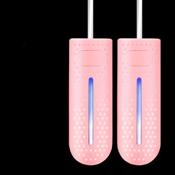Portable UV Shoe Dryer and Sterilizer - ShoeFresh Pro-Pink Plug UV Lamp-Nora Luxe