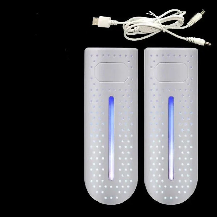 Portable UV Shoe Dryer and Sterilizer - ShoeFresh Pro-White USB UV lamp-Nora Luxe