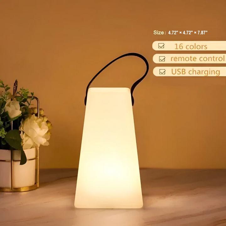 Portable Waterproof Wireless Table Lamp - RadianceFlex-A-Nora Luxe