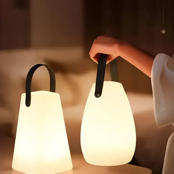 Portable Waterproof Wireless Table Lamp - RadianceFlex-A-Nora Luxe