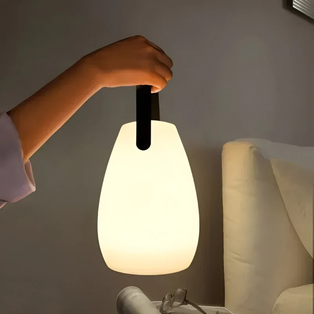 Portable Waterproof Wireless Table Lamp - RadianceFlex-A-Nora Luxe