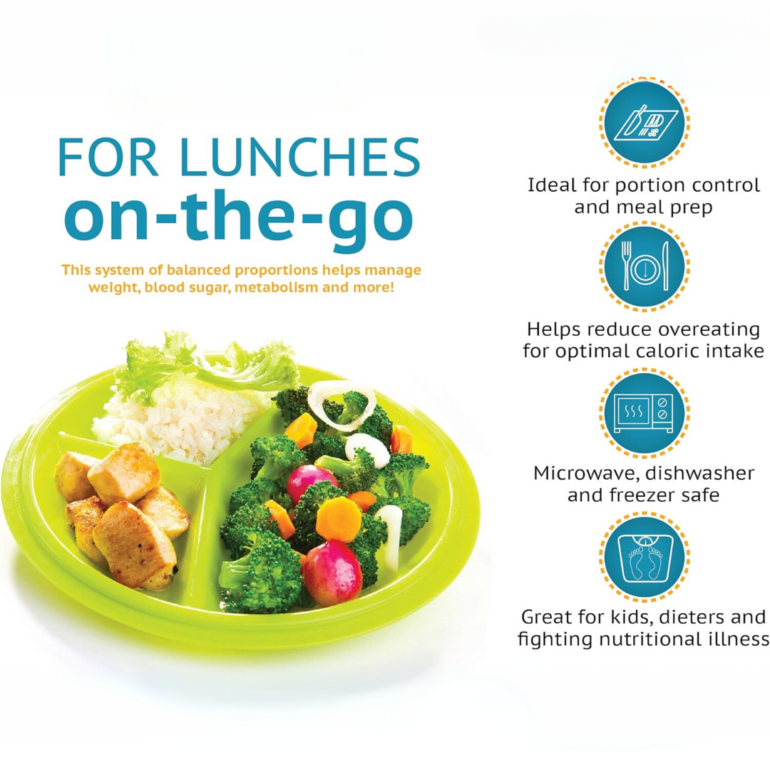 Portion Control Travel Board-Set of 1-Nora Luxe