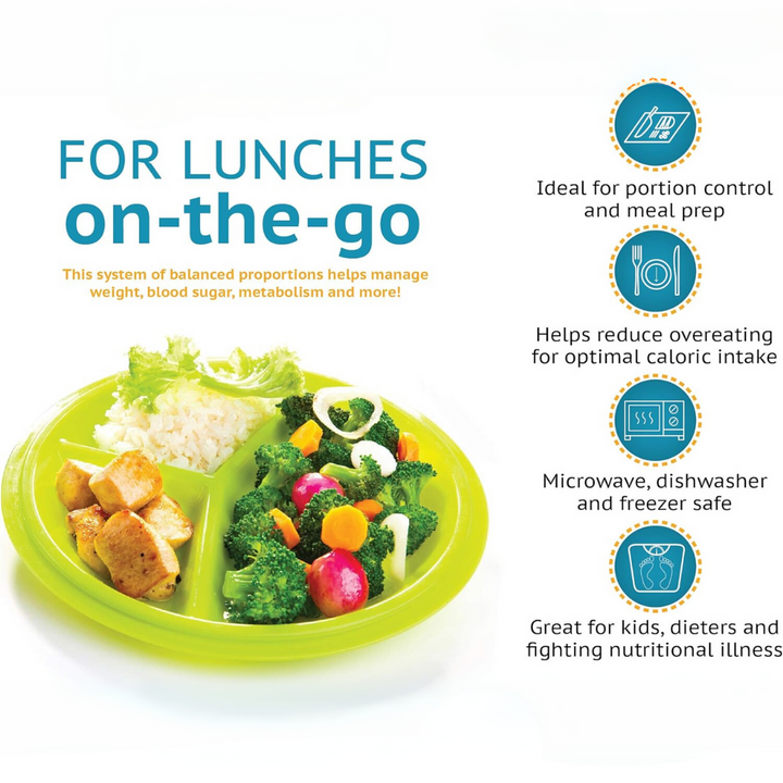 Portion Control Travel Board-Set of 1-Nora Luxe