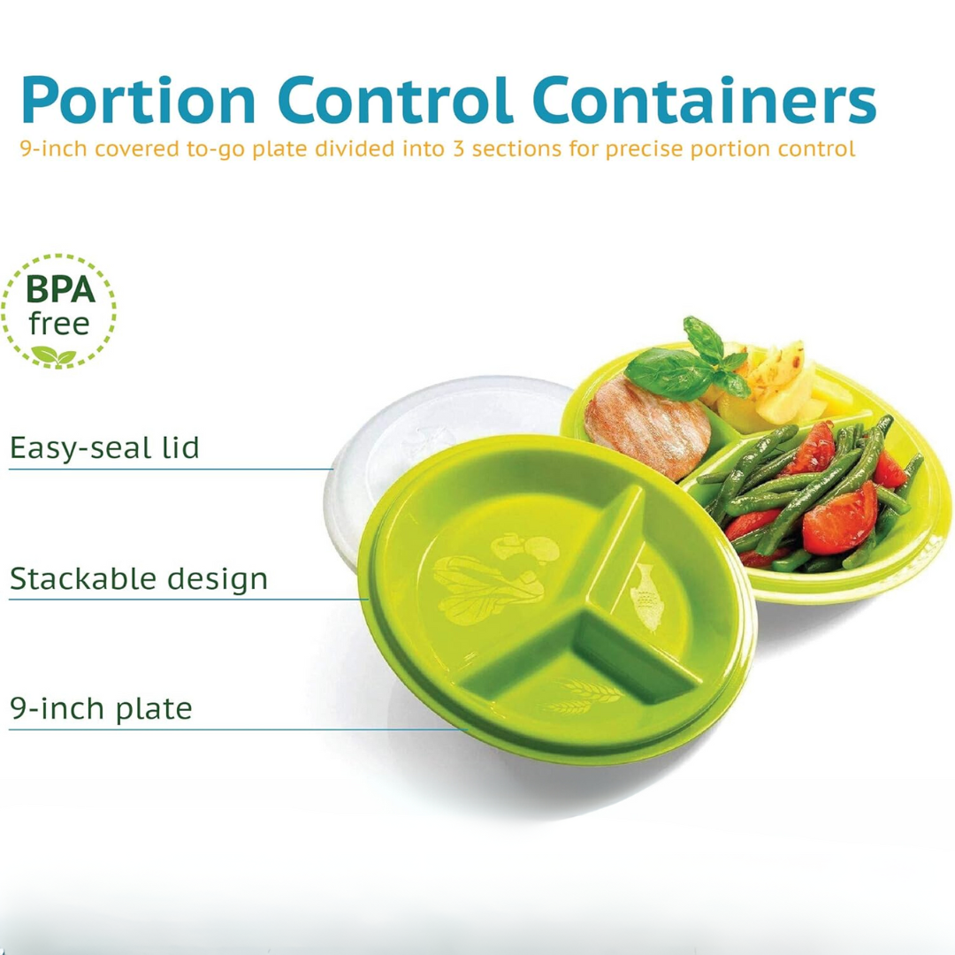 Portion Control Travel Board-Set of 1-Nora Luxe
