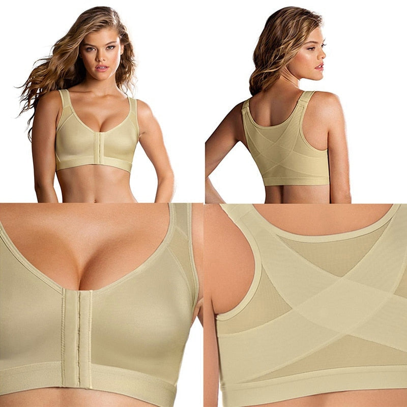Posture Correcting Bra - PostureFlex-1 Piece-Black-S-Nora Luxe