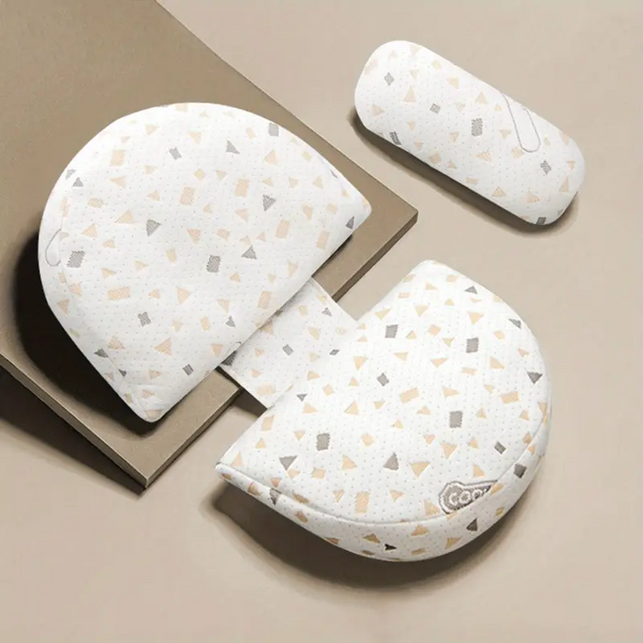 Pregnancy Pillow for Optimal Support - MamaComfort-White-Nora Luxe