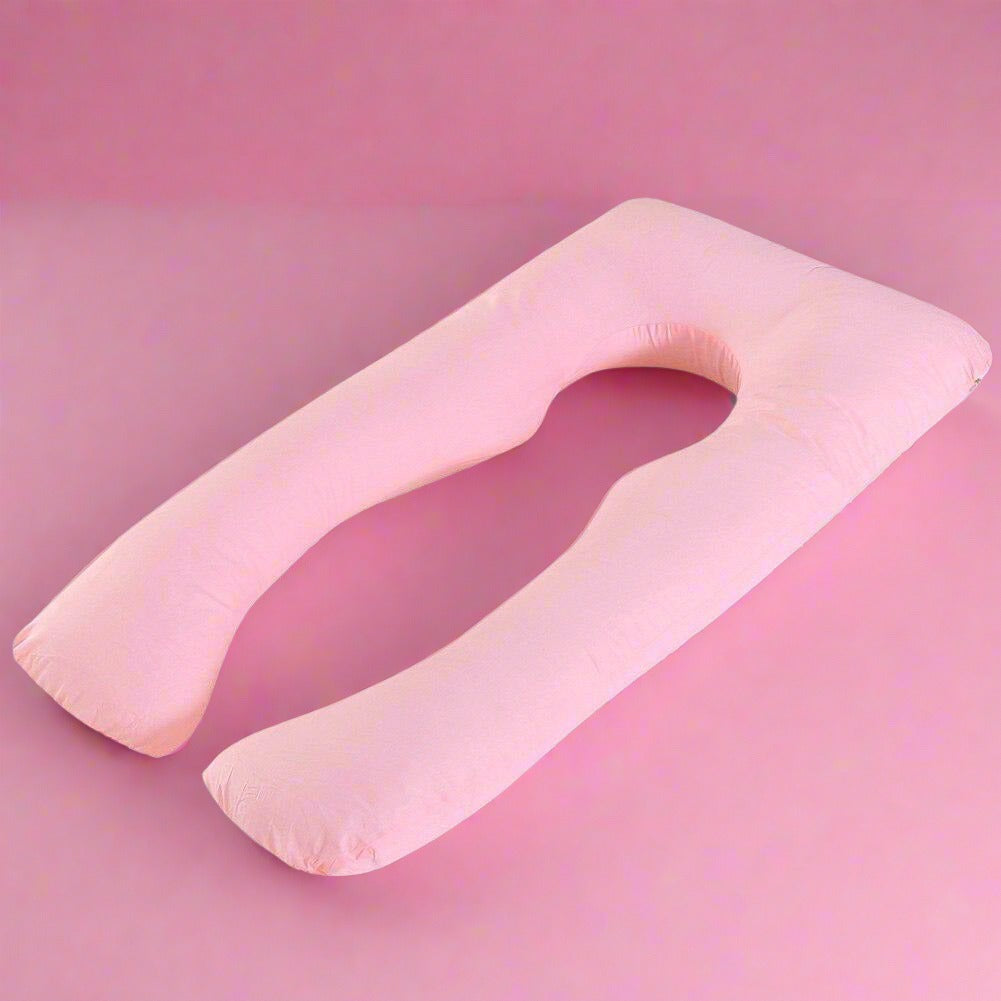 Pregnancy pillow - MammaNest-Pink-Nora Luxe