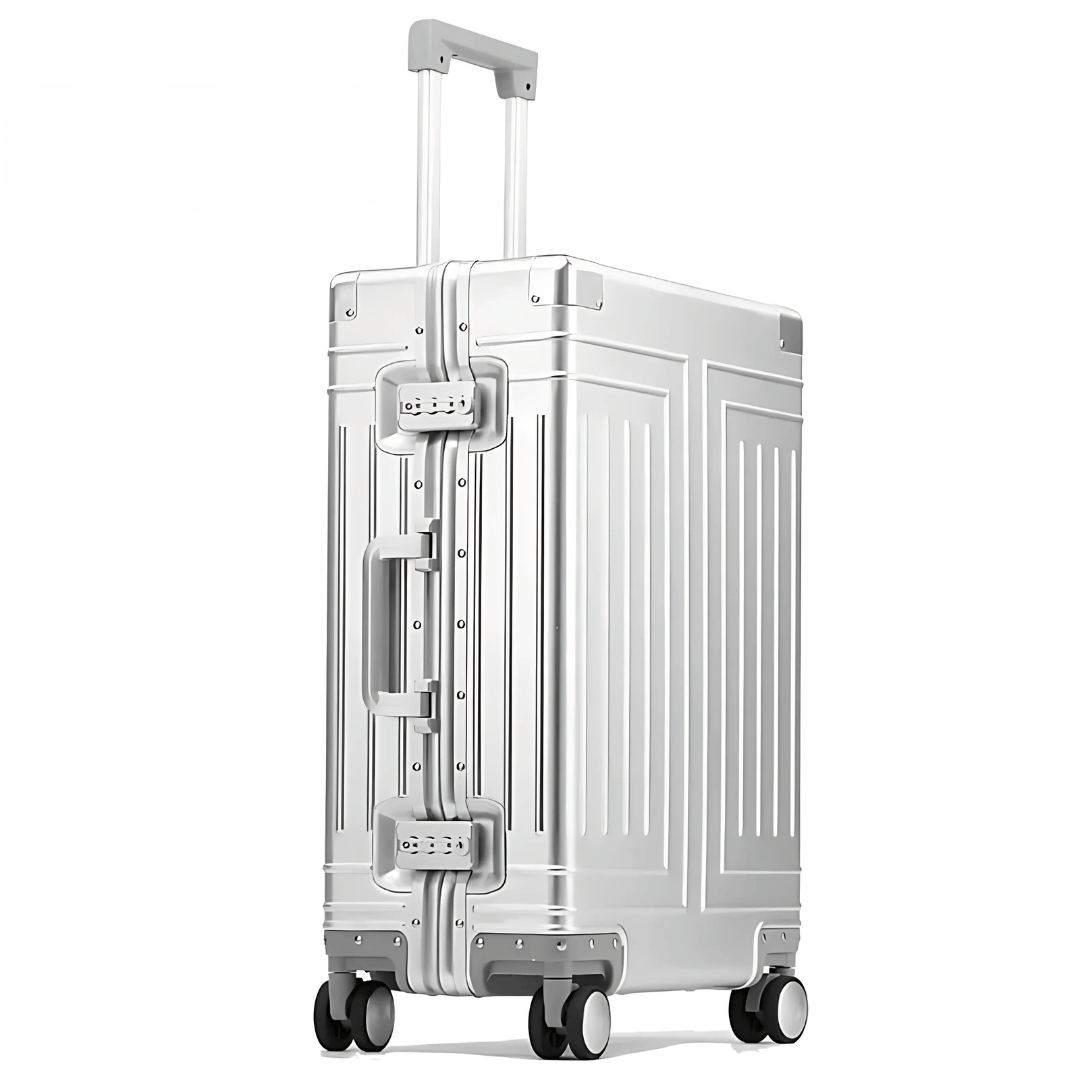 Premium aluminum case – Emperor-Silver-S (37 L)-Nora Luxe