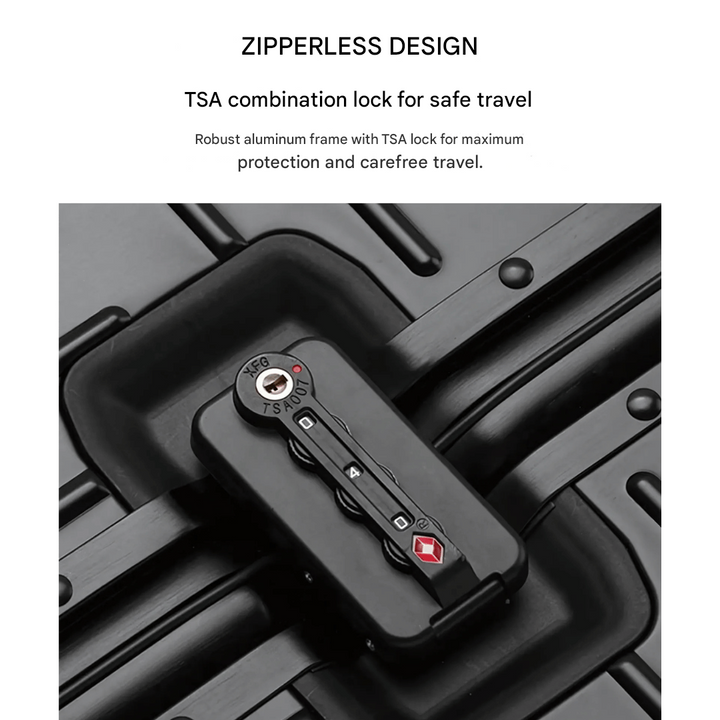 Premium aluminum case – Emperor-Silver-S (37 L)-Nora Luxe