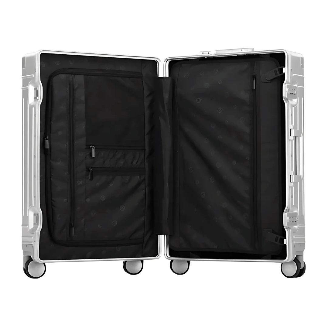 Premium aluminum case – Emperor-Silver-S (37 L)-Nora Luxe