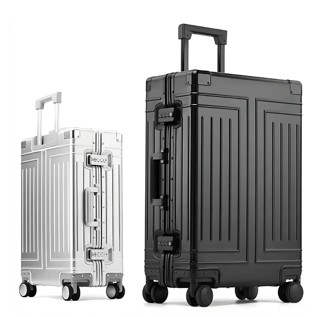 Premium aluminum case – Emperor-Silver-S (37 L)-Nora Luxe