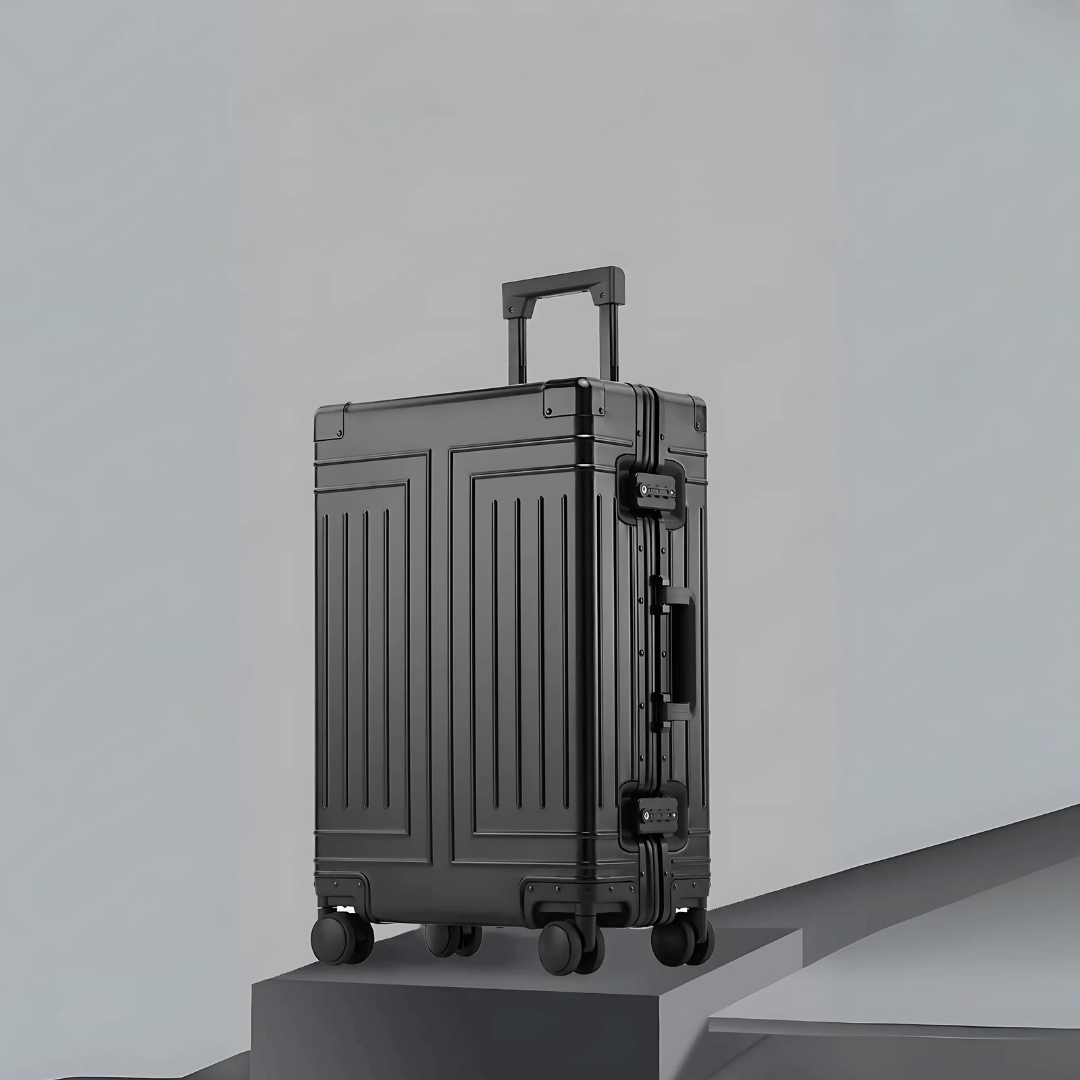 Premium aluminum case – Emperor-Silver-S (37 L)-Nora Luxe