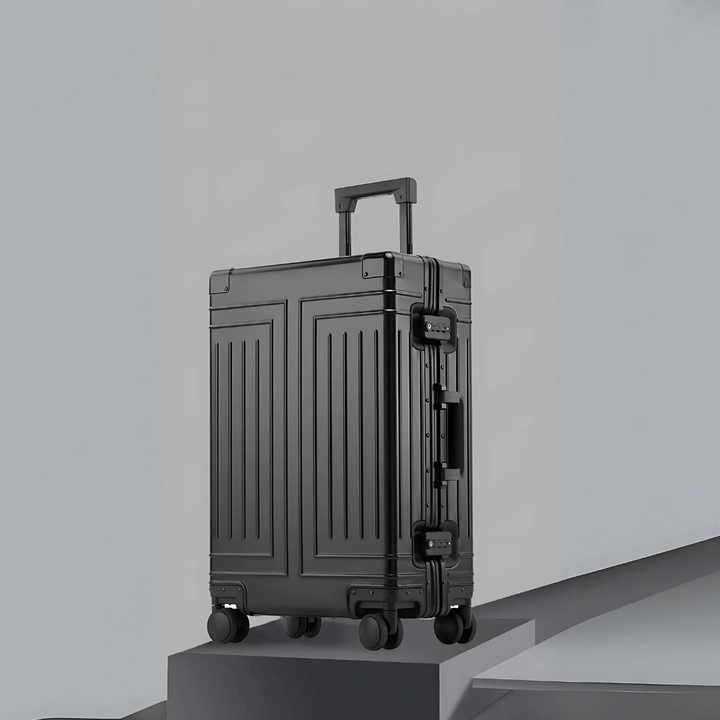 Premium aluminum case – Emperor-Silver-S (37 L)-Nora Luxe