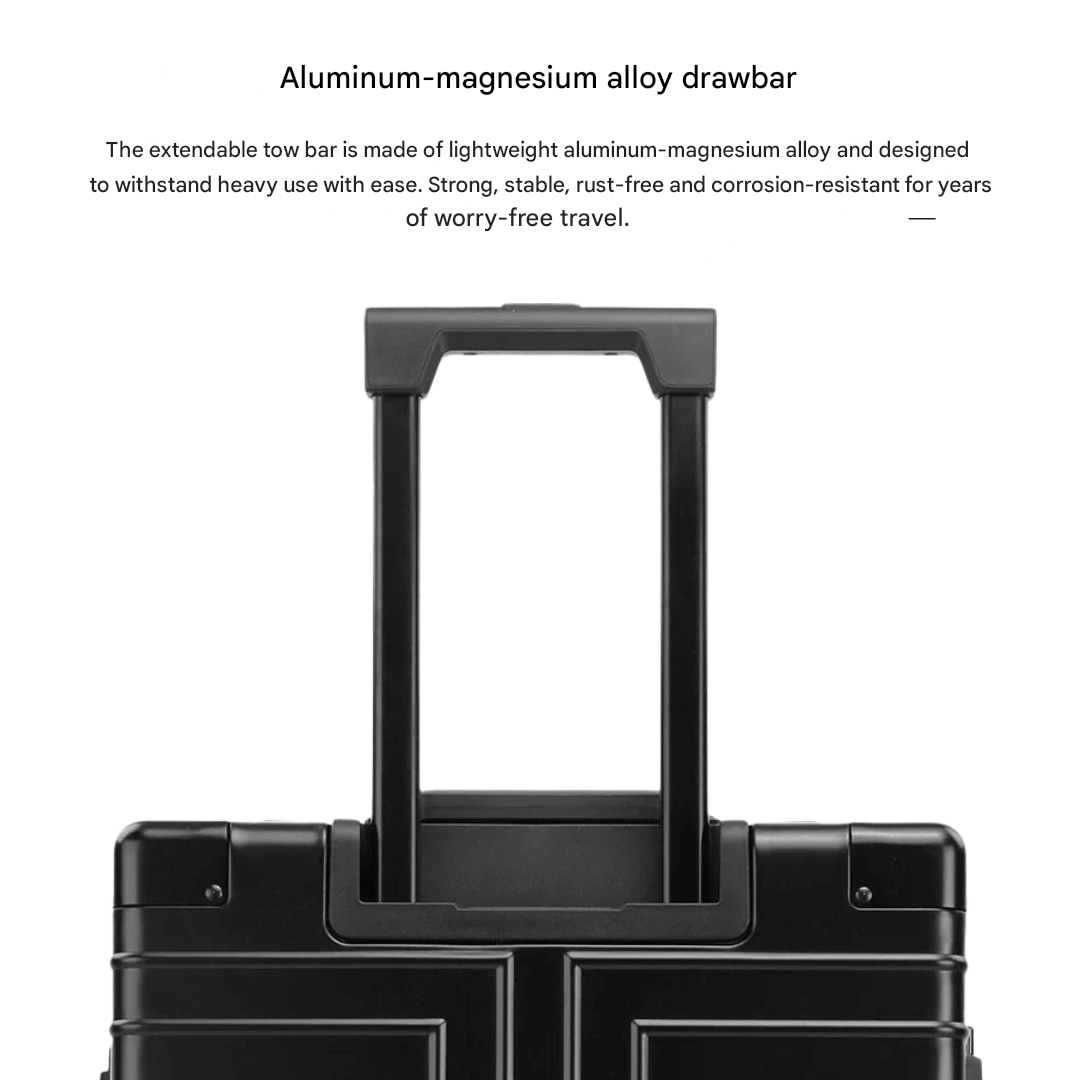 Premium aluminum case – Emperor-Silver-S (37 L)-Nora Luxe