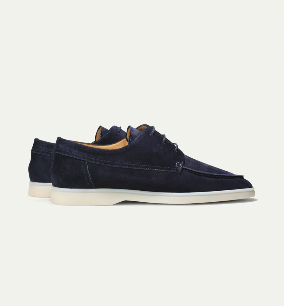 Premium Leather Loafers for Men - Antonio-Marine blue-5.0-Nora Luxe