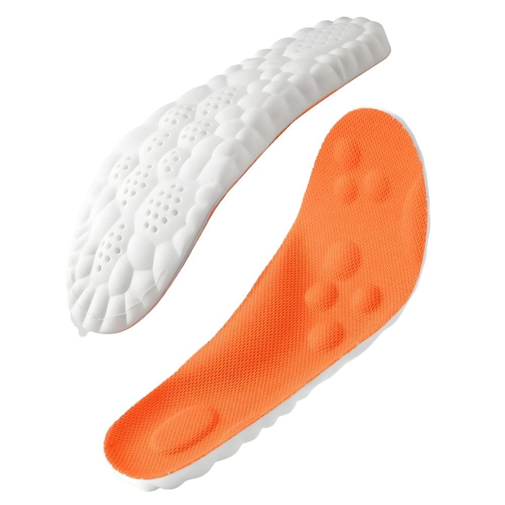 Premium Running Insoles - FlexiStride-Orange-US 4.5 – 5.5-Nora Luxe