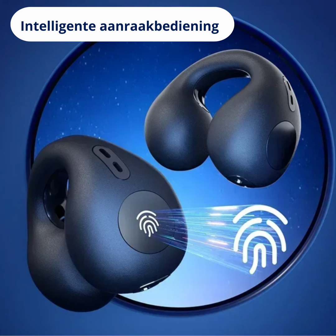 Premium Wireless Earphone - EchoSonic-Black-Nora Luxe