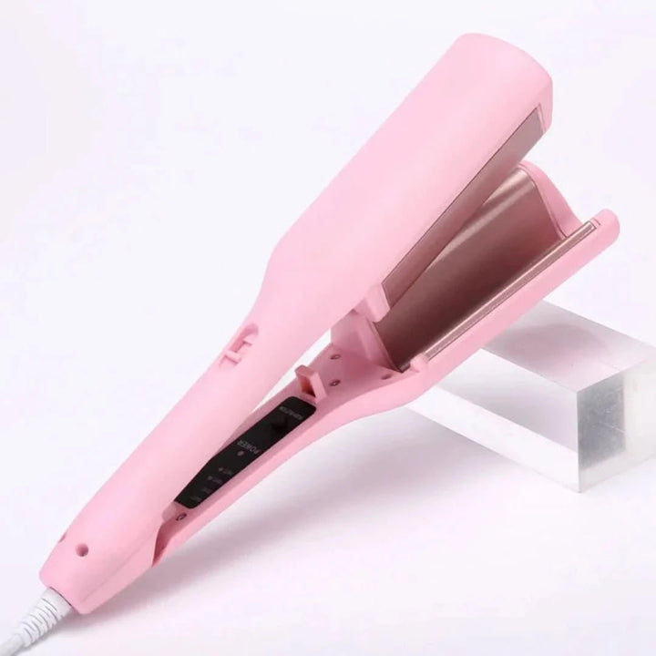 Professional Curling Iron for Perfect Waves - Waveva-Pink-The Livary