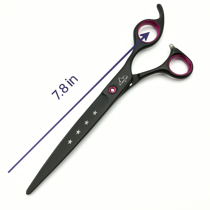 Professional Dog Grooming Scissors Trim Set - PrecisionPaw-Nora Luxe