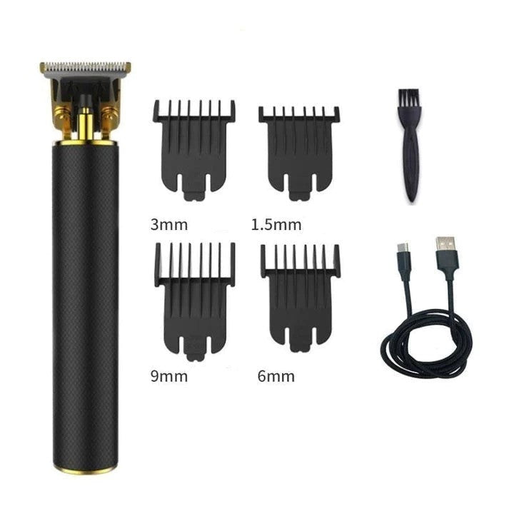 Professional Hair Clipper for Men - EdgeMaster-Black-Nora Luxe