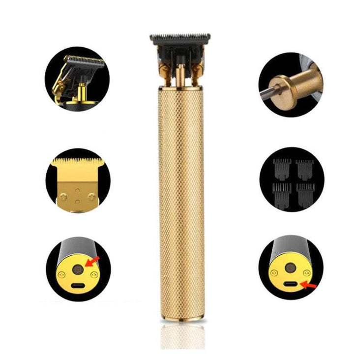 Professional Hair Clipper for Men - EdgeMaster-Gold-Nora Luxe