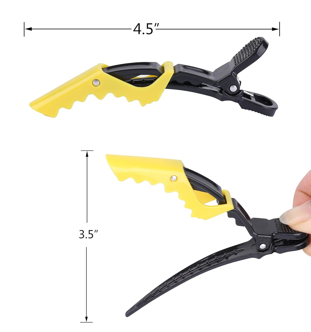 Professional Hair Styling Clips – 10-Pack-Set 1-Nora Luxe