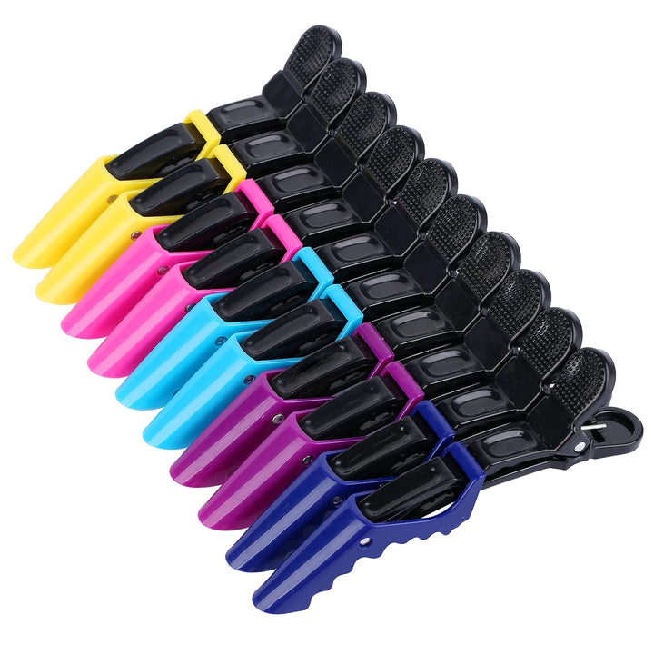 Professional Hair Styling Clips – 10-Pack-Set 1-Nora Luxe